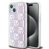 DKNY DKHCP15SLCPEPP iPhone 15 / 14 / 136.1 różowy/pink hardcase Liquid Glitter Multilogo